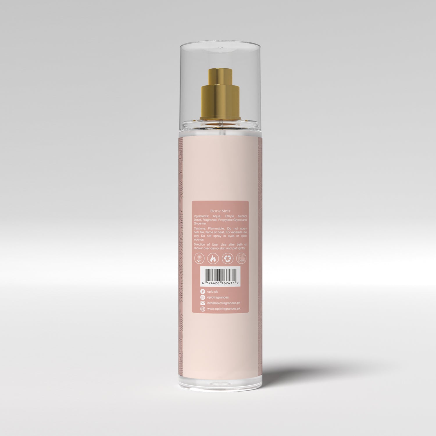 GORGEOUS BODY MIST (For Women)