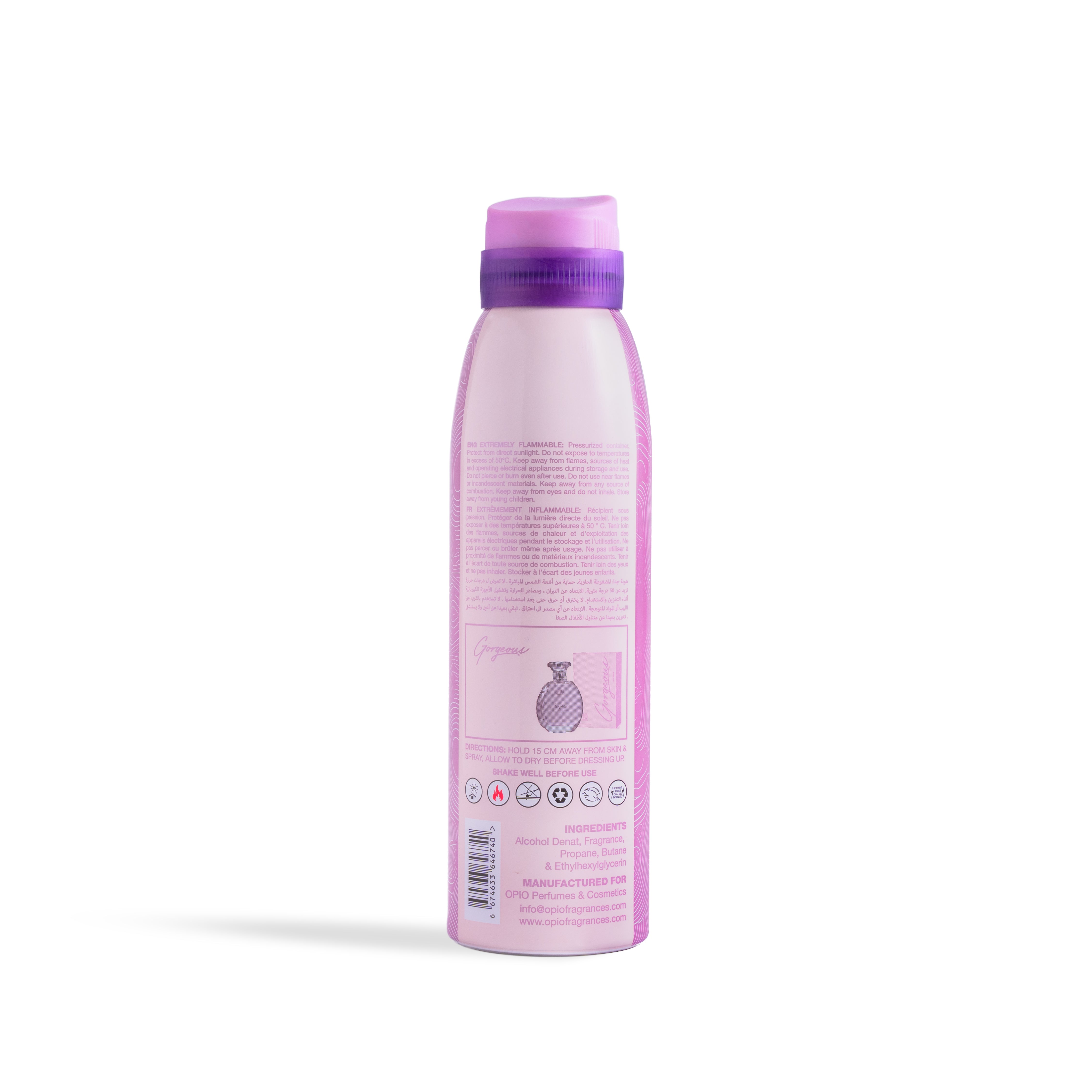 GORGEOUS BODY SPRAY (FOR WOMEN)