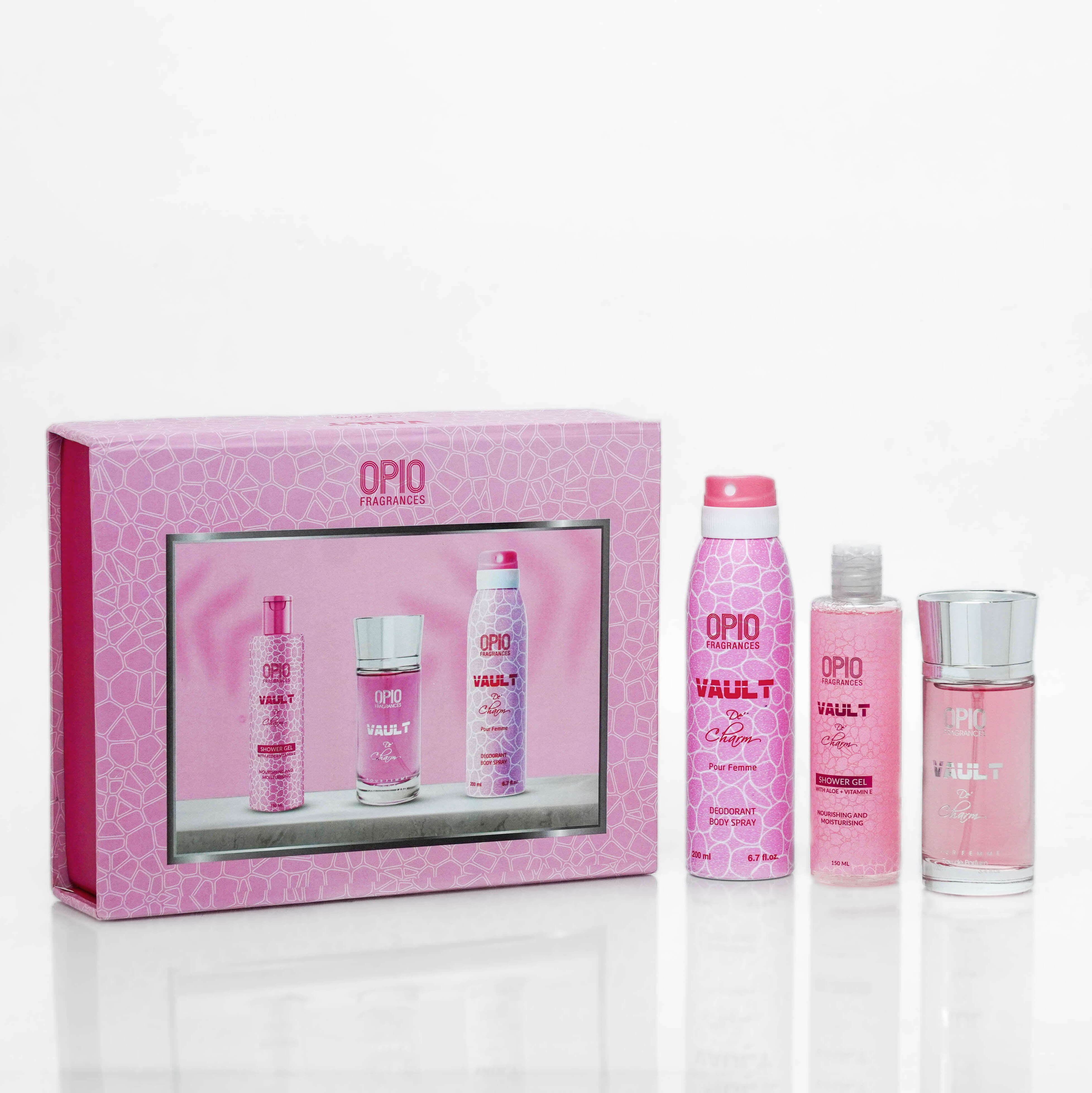OPIO VAULT CHARM 3-in-1 GIFTSET FOR WOMEN