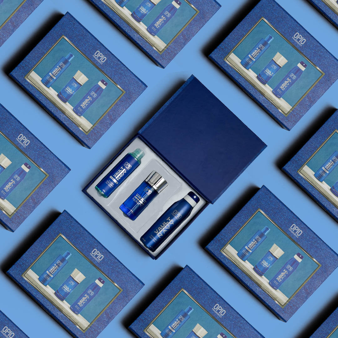 OPIO VAULT NAVY 3-in-1 GIFTSET FOR MEN