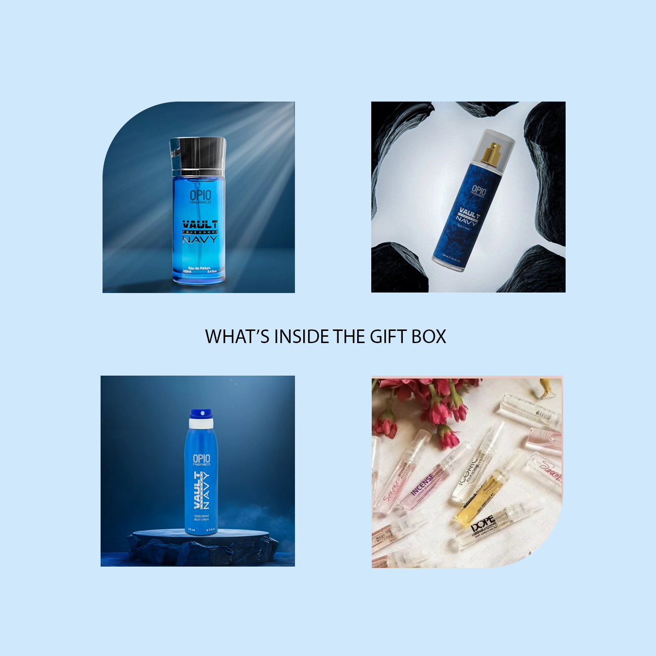 Vault Navy Gift Box For Men